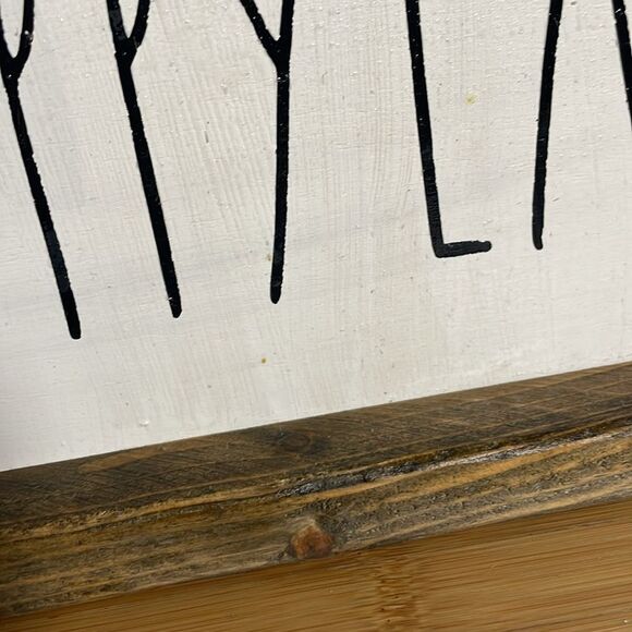 Hoppy Easter Wooden Free Standing Holiday Decoration - Picture 8 of 13